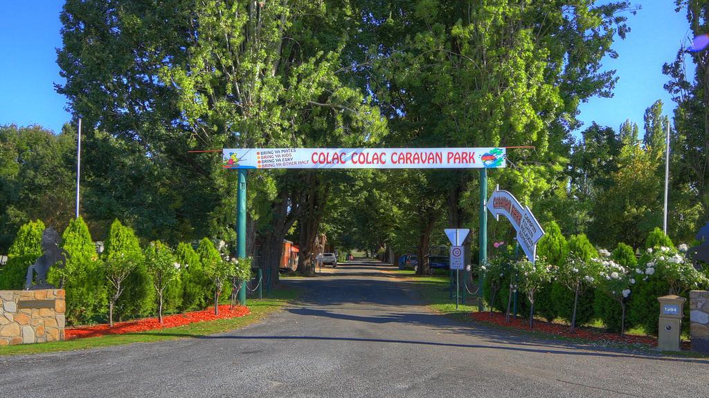 Colac Colac Caravan Park Corryong Eksteriør billede